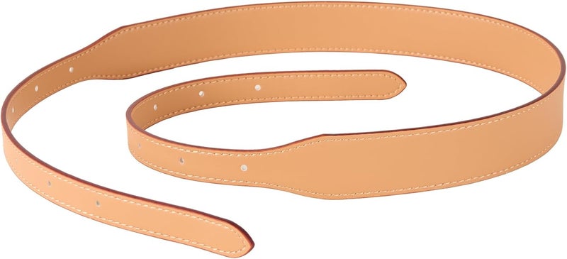RICLVS Genuine Vachetta Leather Crossbody Strap Genuine Leather Adjustable Replacement Strap for Shoulder Bag Handbag Purse - Image 4